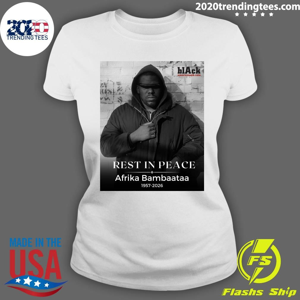Rest In Peace Afrika Bambaataa 1957-2026 Shirt