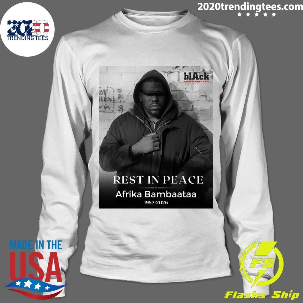 Rest In Peace Afrika Bambaataa 1957-2026 Shirt