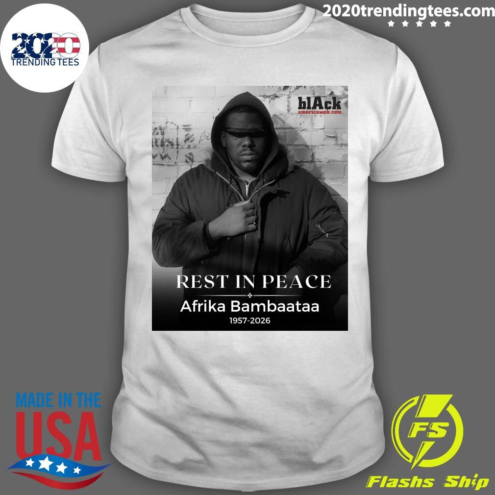 Rest In Peace Afrika Bambaataa 1957-2026 Shirt