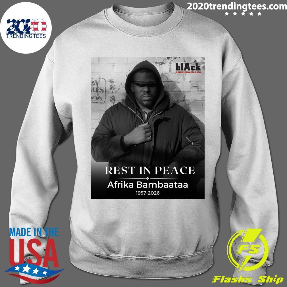 Rest In Peace Afrika Bambaataa 1957-2026 Shirt