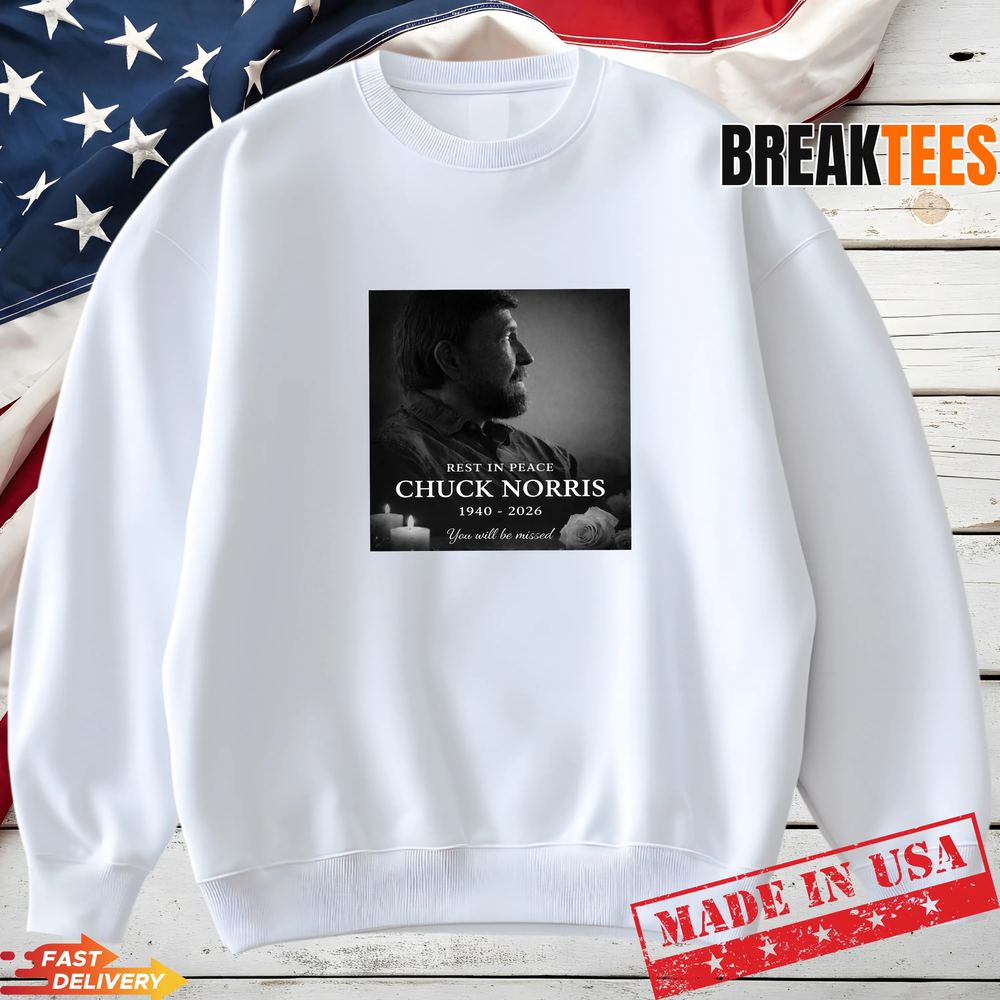 Rest In Peace Chuck Norris T-Shirt – 1940-2026 Memorial Legend