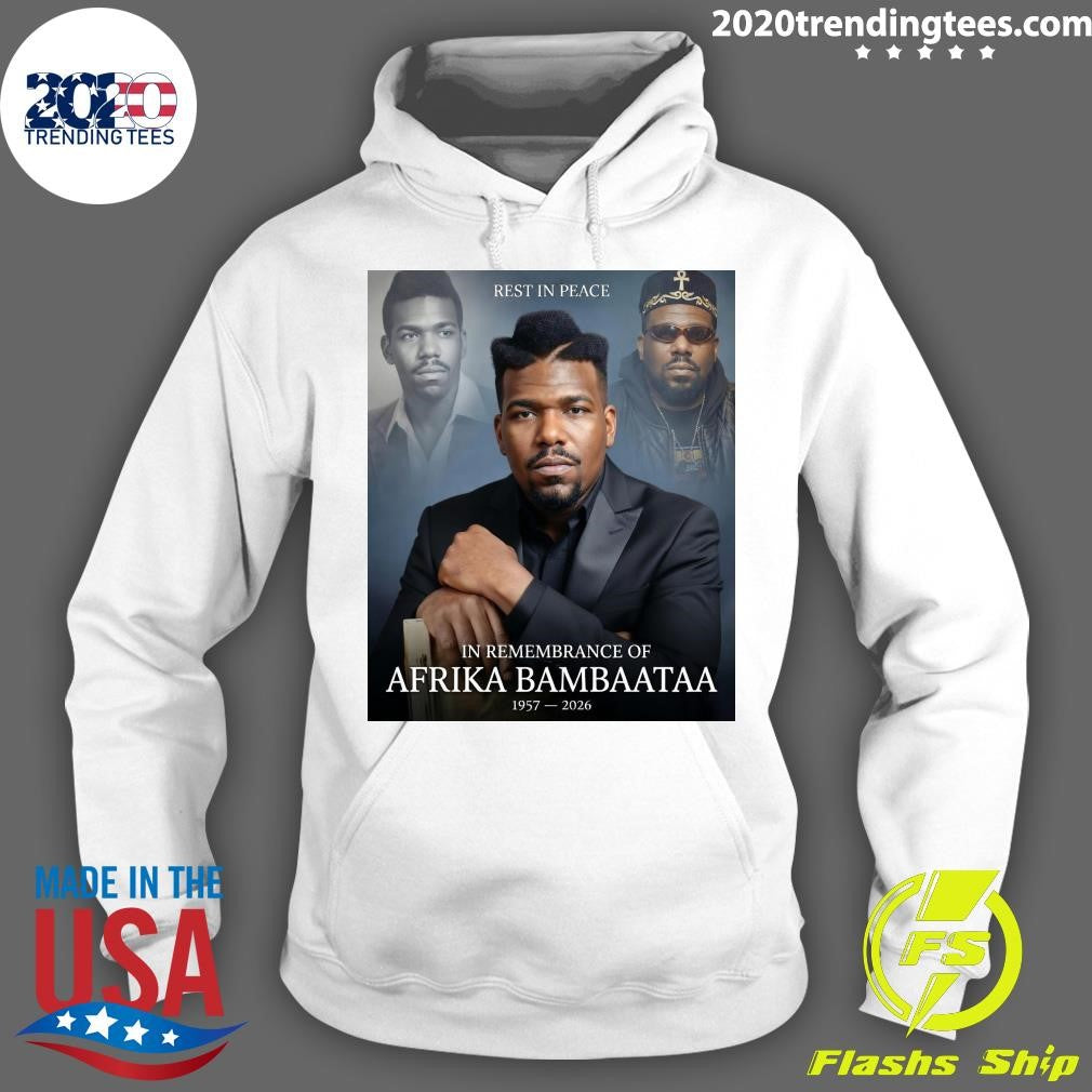 Rest In Peace In Remembrance Of Afrika Bambaataa 1957-2026 Shirt