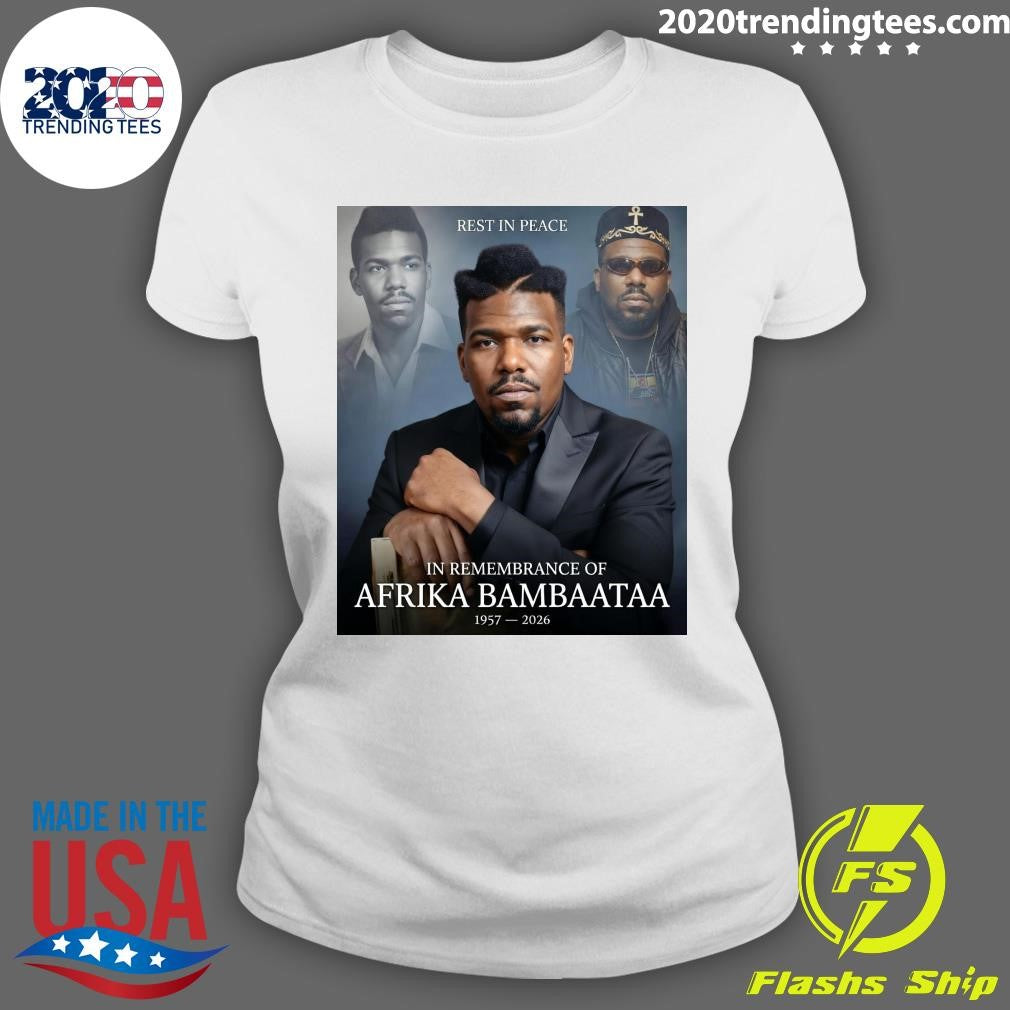 Rest In Peace In Remembrance Of Afrika Bambaataa 1957-2026 Shirt