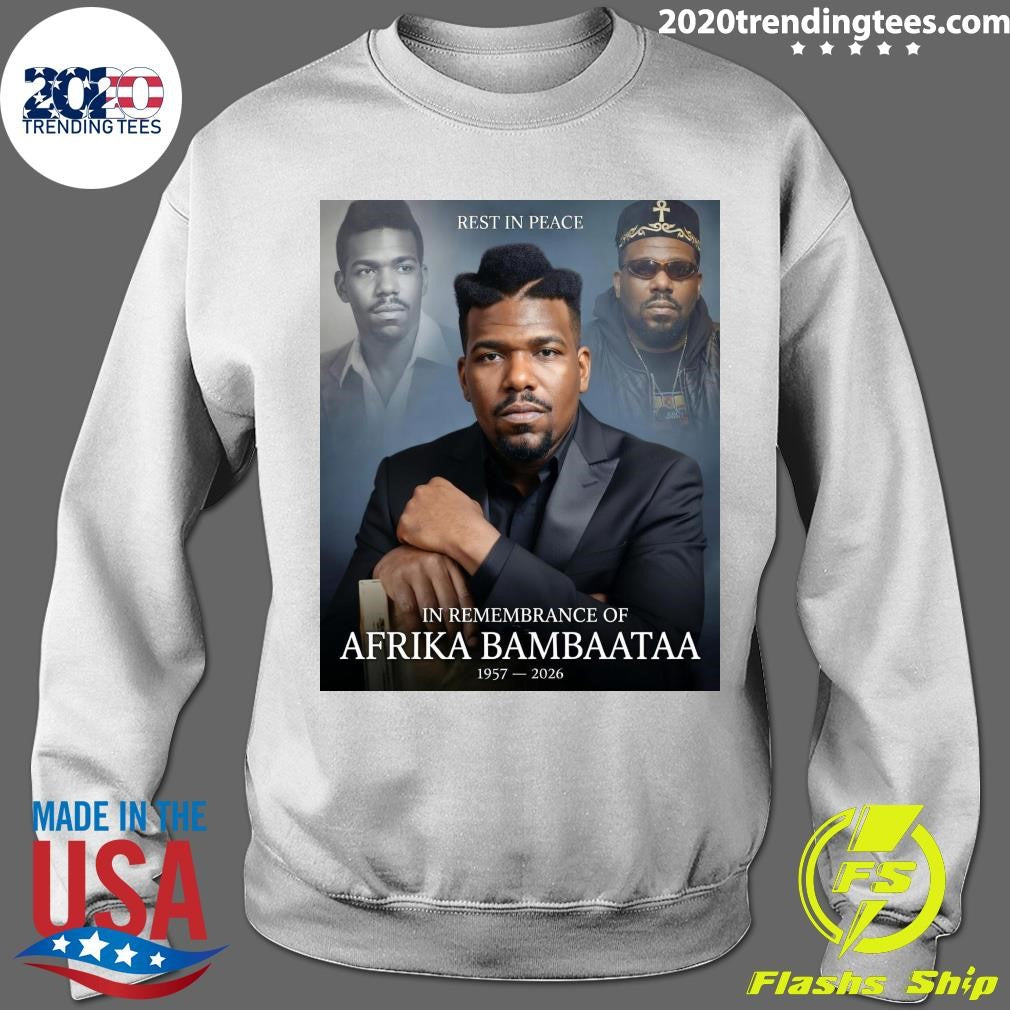 Rest In Peace In Remembrance Of Afrika Bambaataa 1957-2026 Shirt