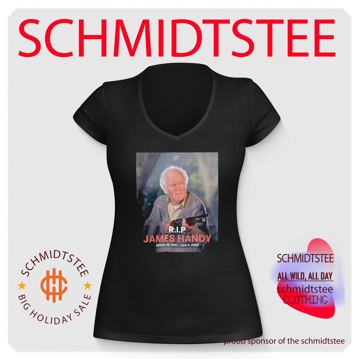 Rest In Peace James Handy 1945-2026 shirt