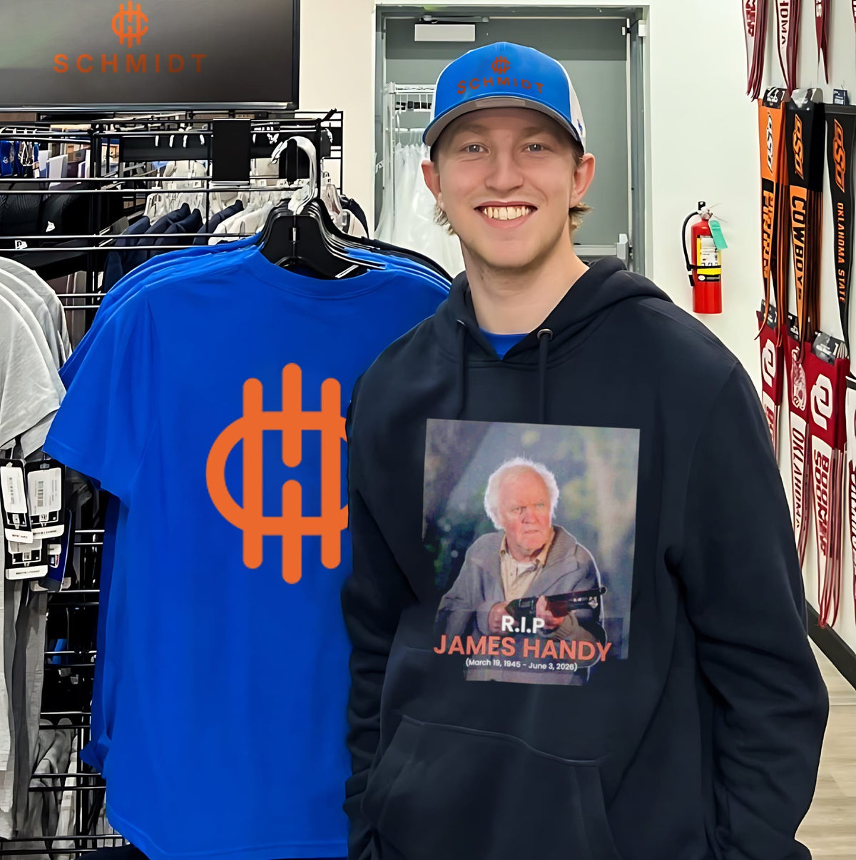 Rest In Peace James Handy 1945-2026 shirt