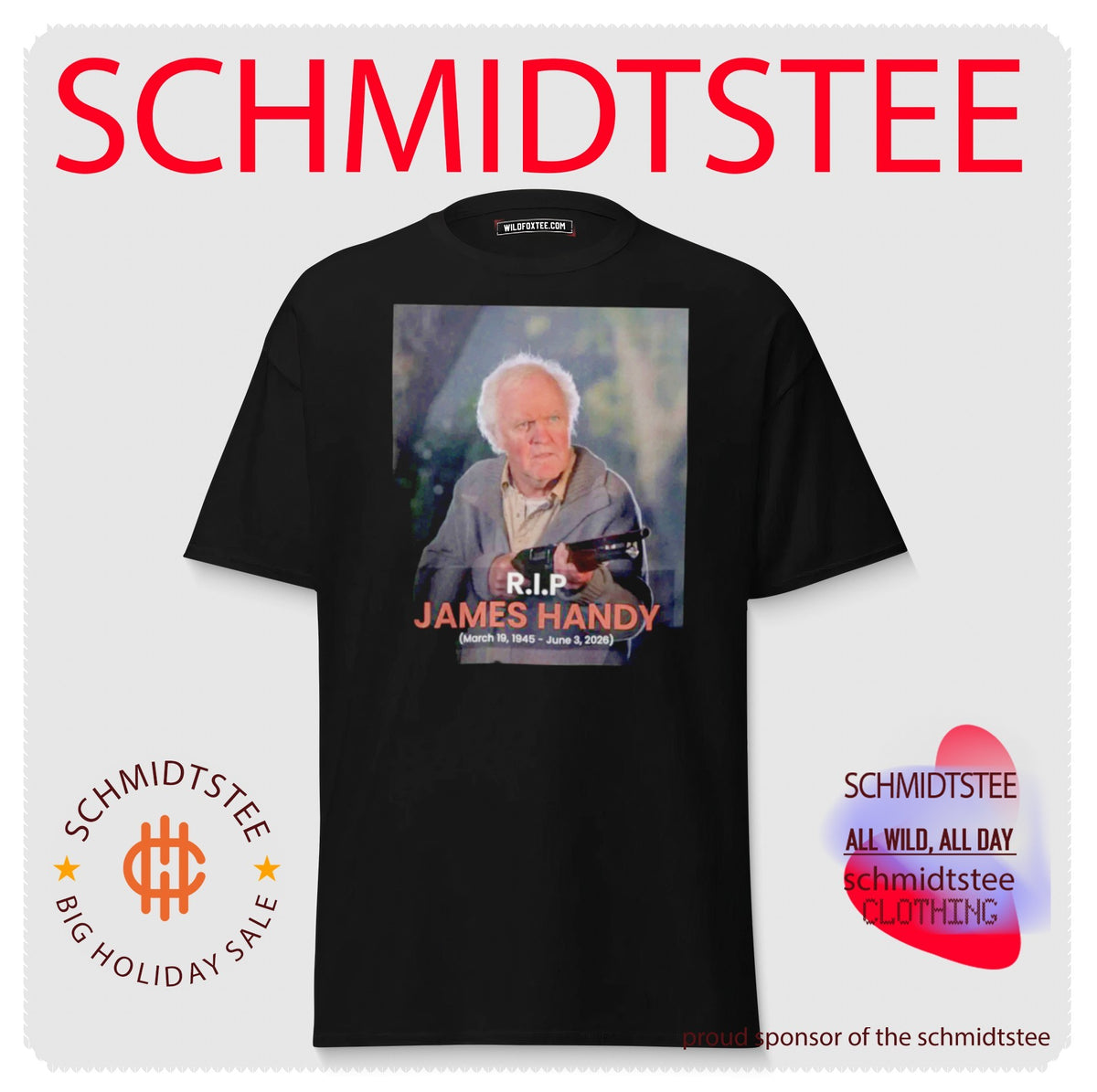 Rest In Peace James Handy 1945-2026 shirt