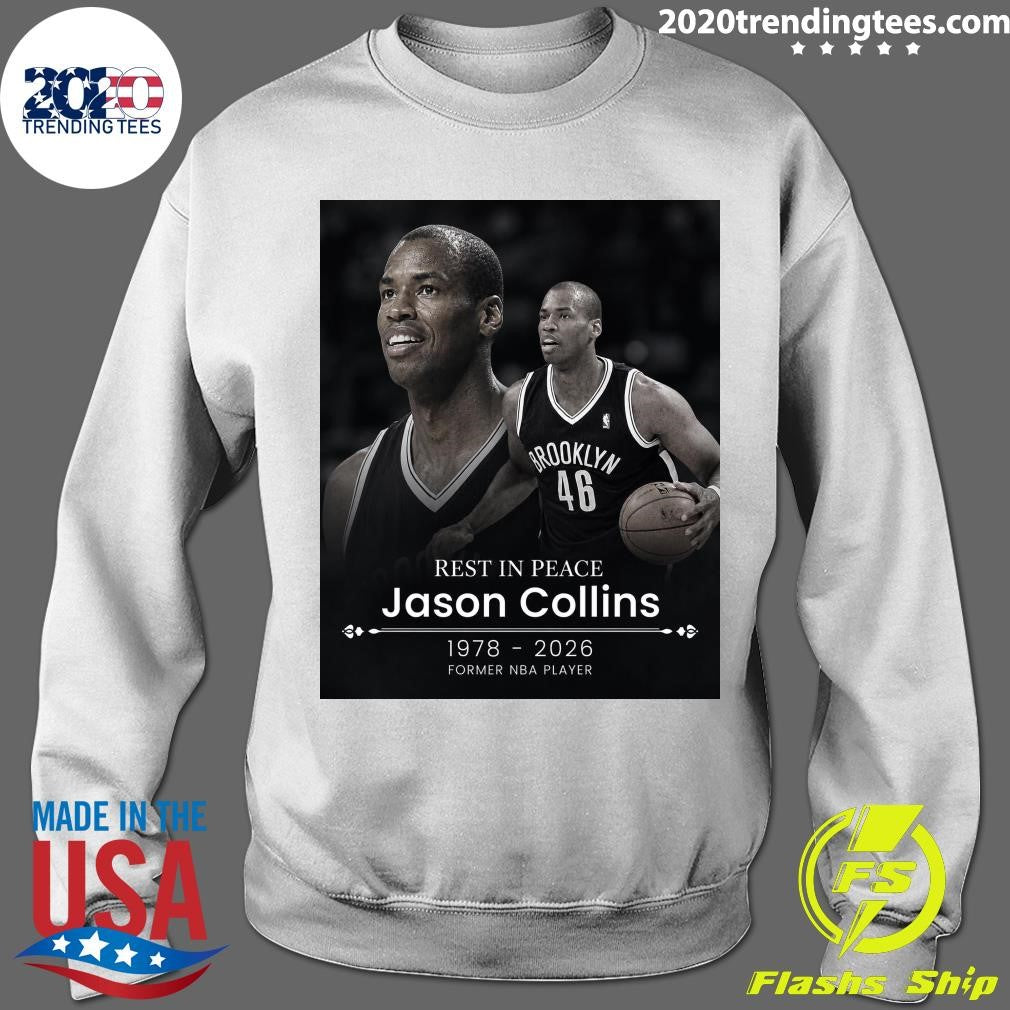 Rest In Peace Jason Collins 1978 2026 Former NBA Player Shirt