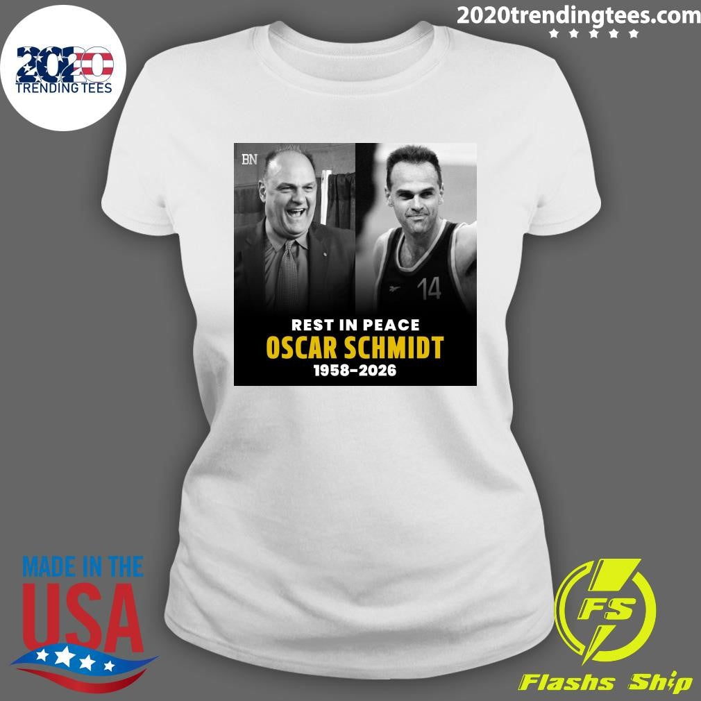 Rest In Peace Oscar Schmidt 1958-2026 Shirt