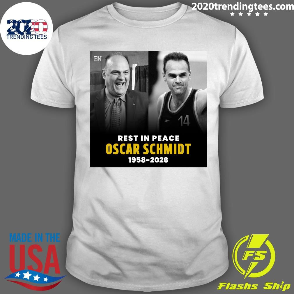 Rest In Peace Oscar Schmidt 1958-2026 Shirt