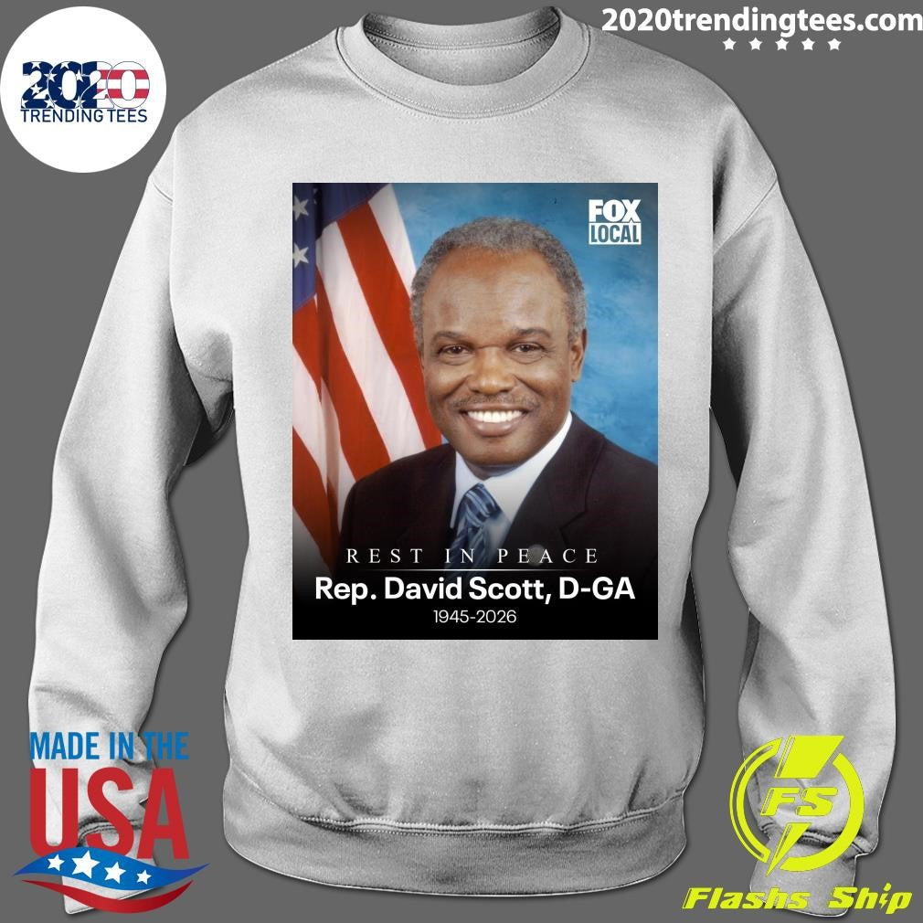 Rest In Peace Rep. David Scott, D-GA 1945-2026 Shirt