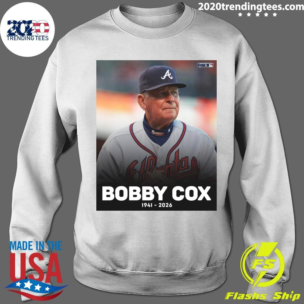 Rest In Peace To Legendary Hall Of Fame Braves Manager Bobby Cox 1941-2026 Shirt