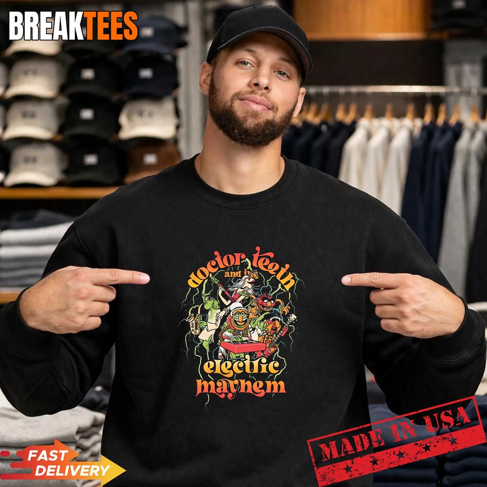 Retro Doctor Teeth And The Electric Mayhem Muppets Shirt