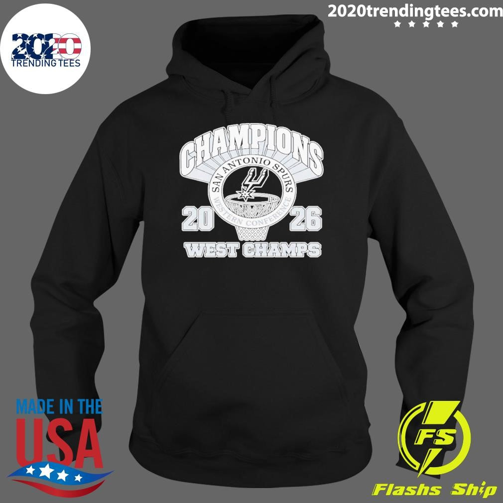 Retro San Antonio Basketball 2026 Spurs West Champs Shirt