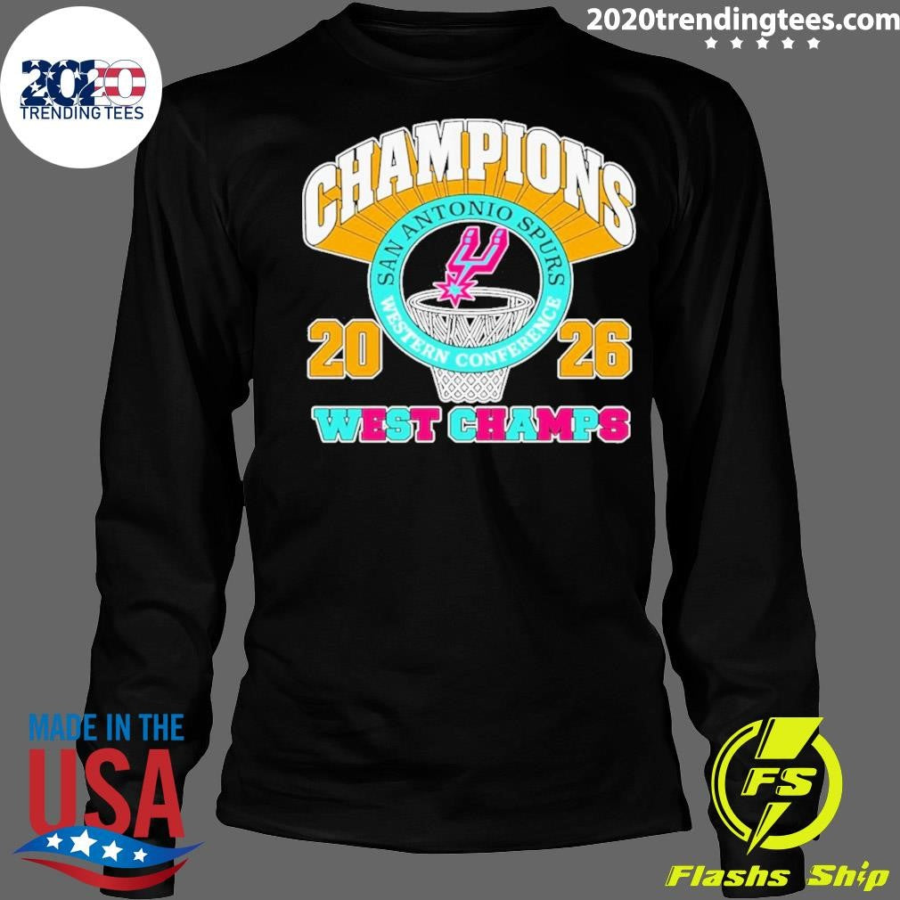 Retro San Antonio Spurs Basketball 2026 Spurs Western Conference Shirt