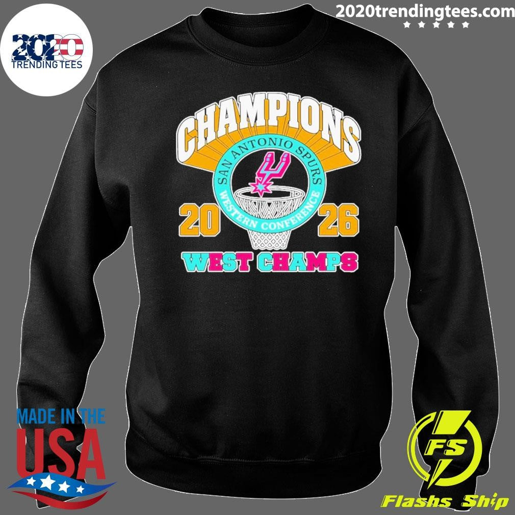 Retro San Antonio Spurs Basketball 2026 Spurs Western Conference Shirt