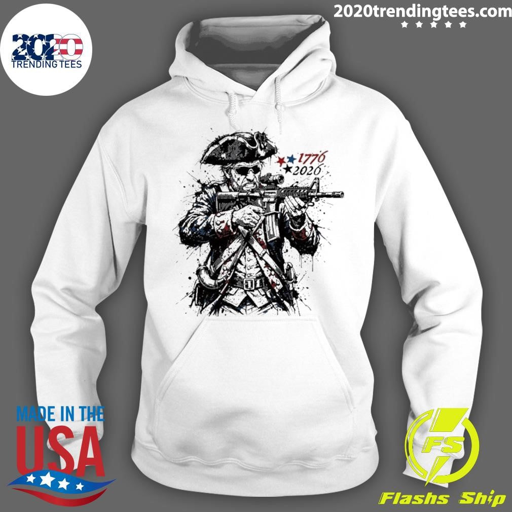 Revolutionary Splatter 1776 2026 Shirt