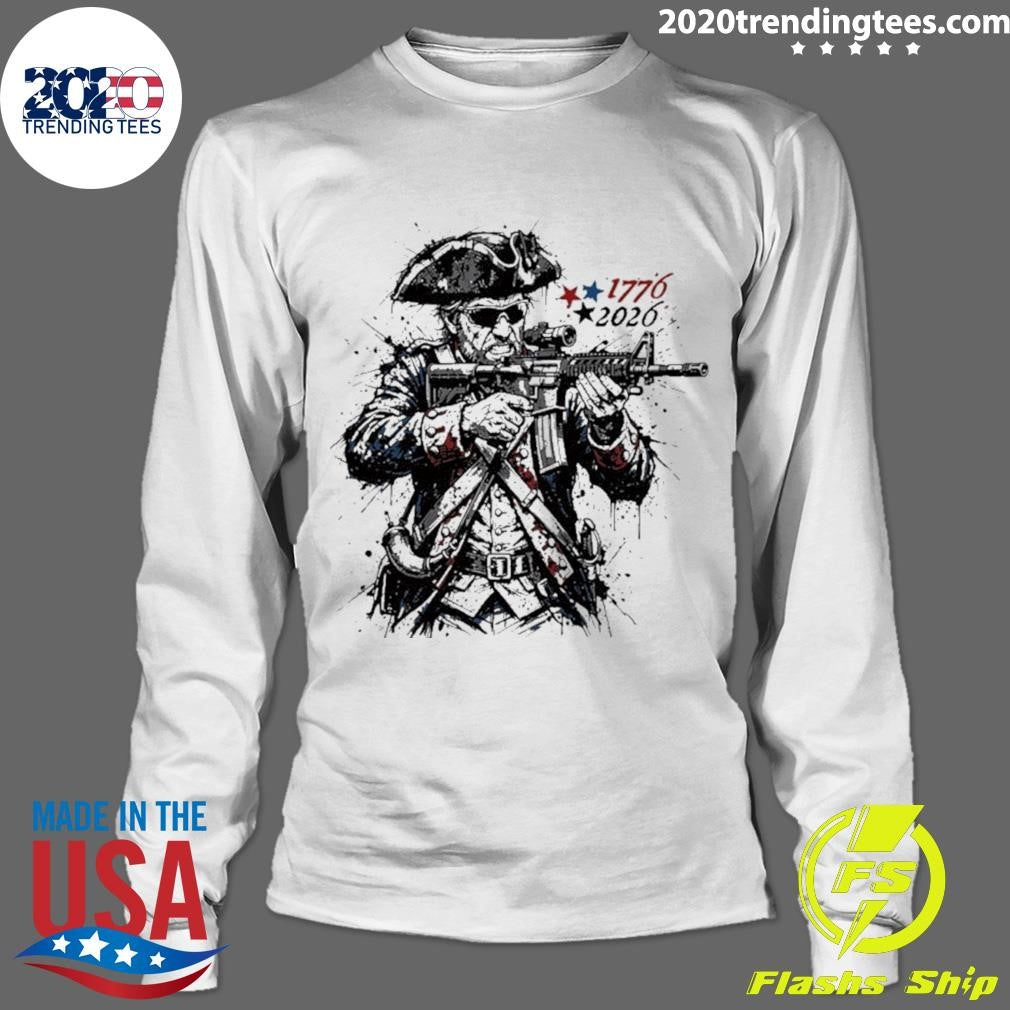 Revolutionary Splatter 1776 2026 Shirt