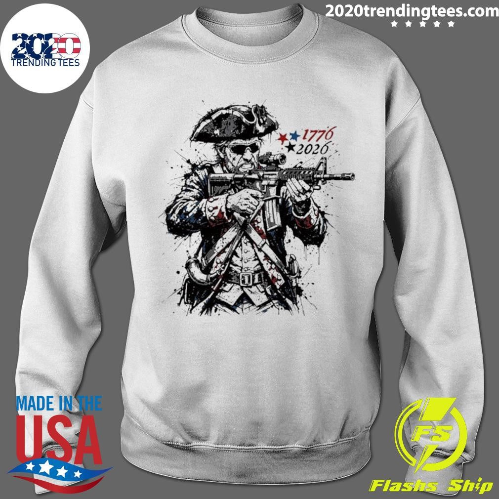 Revolutionary Splatter 1776 2026 Shirt