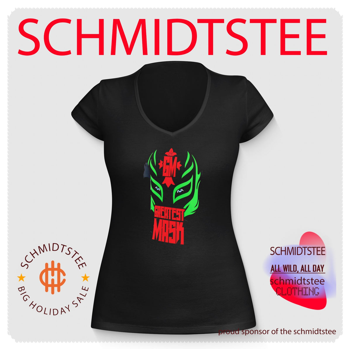 Rey Mysterio AAA graphic shirt