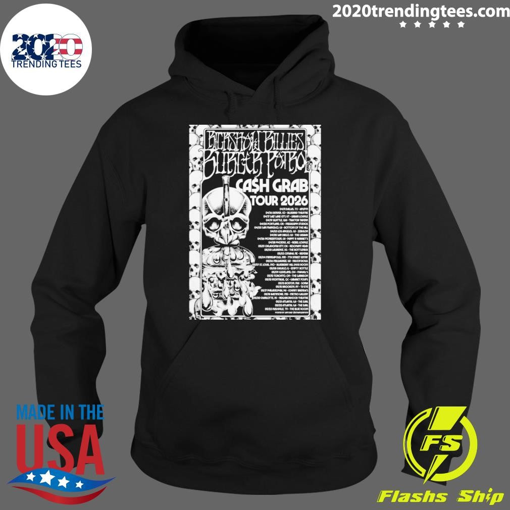 Rickshaw Billie’s Burger Patrol Tour 2026 Cash Grab Shirt