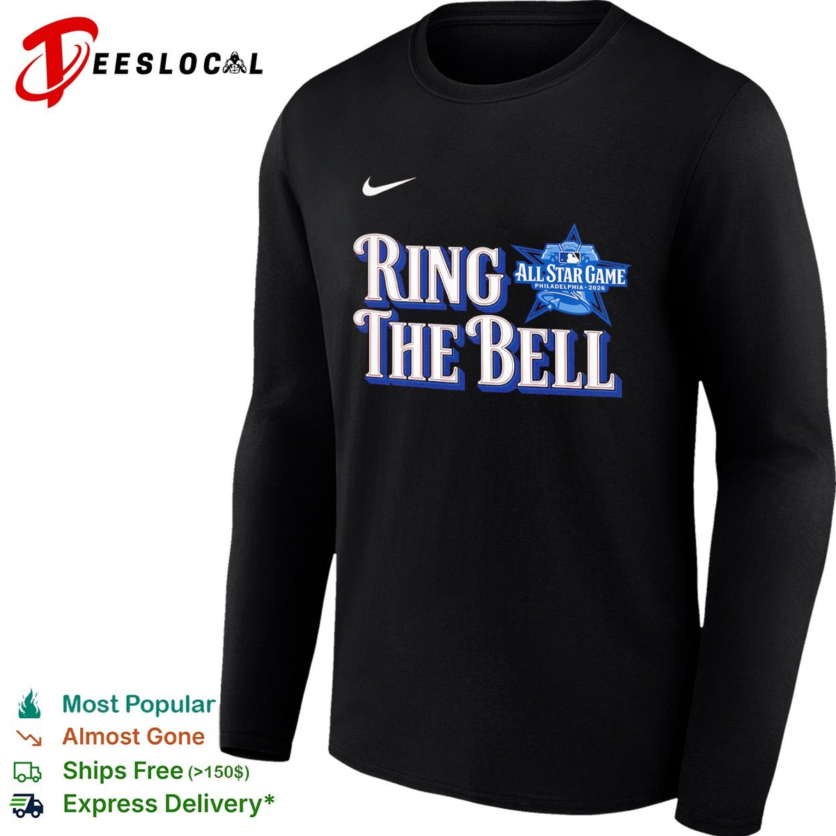 Ring the Bell 2026 MLB All Star Game Philadelphia Phillies shirt