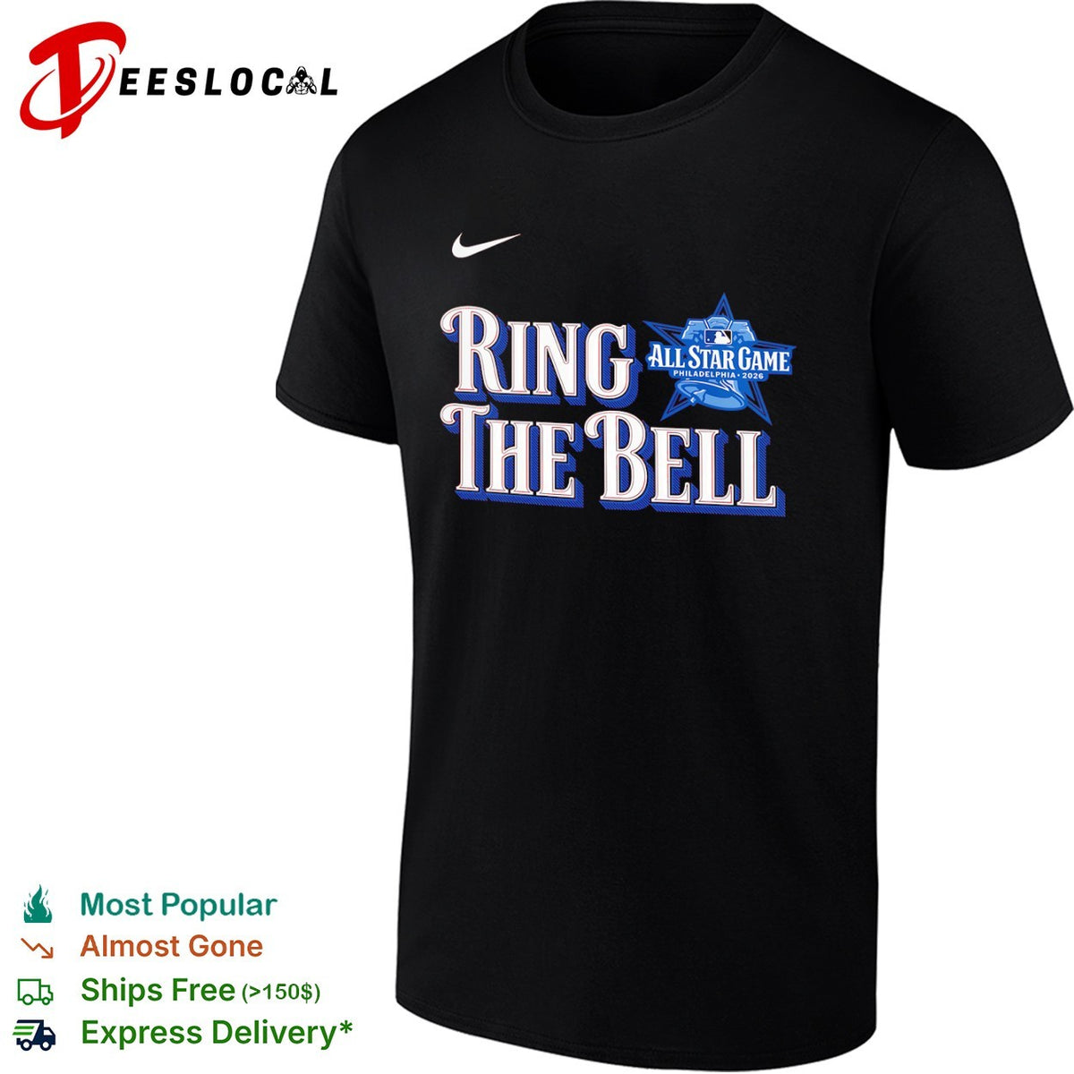 Ring the Bell 2026 MLB All Star Game Philadelphia Phillies shirt