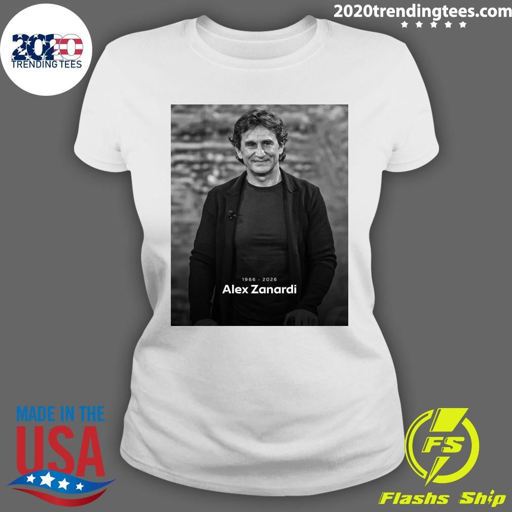 Rip Alex Zanardi 1966-2026 Shirt