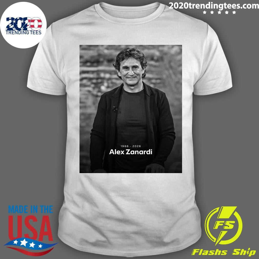 Rip Alex Zanardi 1966-2026 Shirt