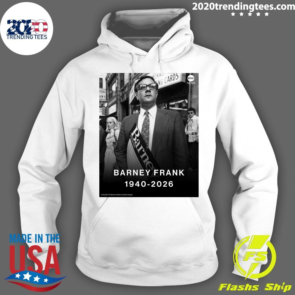 Rip Barney Frank 1940-2026 Shirt