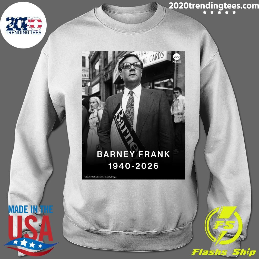 Rip Barney Frank 1940-2026 Shirt