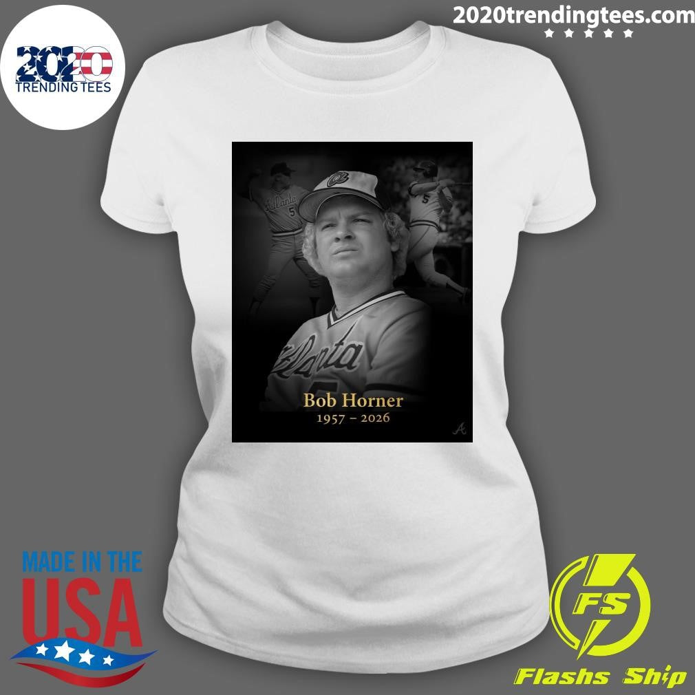 Rip Bob Horner 1957-2026 Shirt