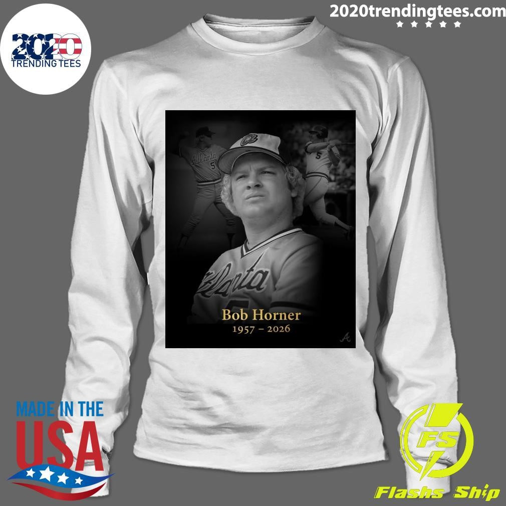 Rip Bob Horner 1957-2026 Shirt