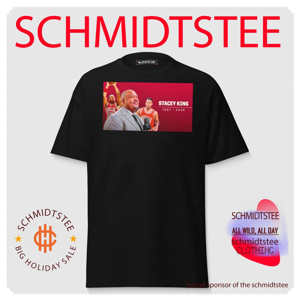 Rip Chicago Bulls Stacey King 1967-2026 tribute poster shirt
