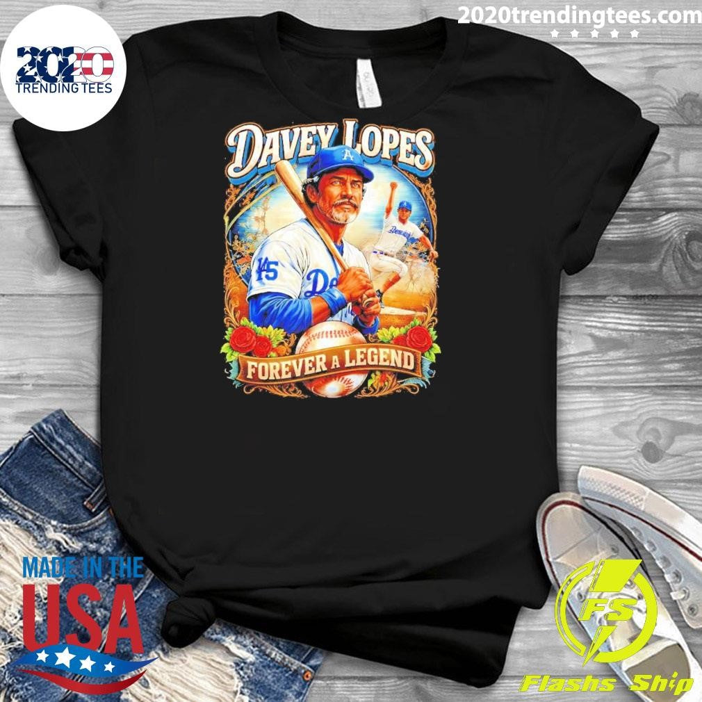 Rip Davey Lopes 1945-2026 Forever A Legend Shirt
