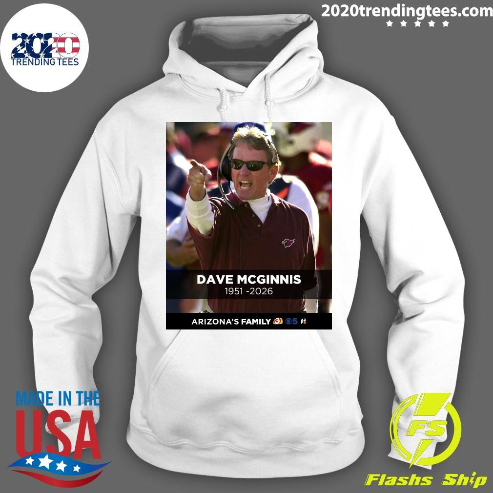 Rip Former Cardinals Head Coach Dave Mcginnis 1951-2026 Shirt