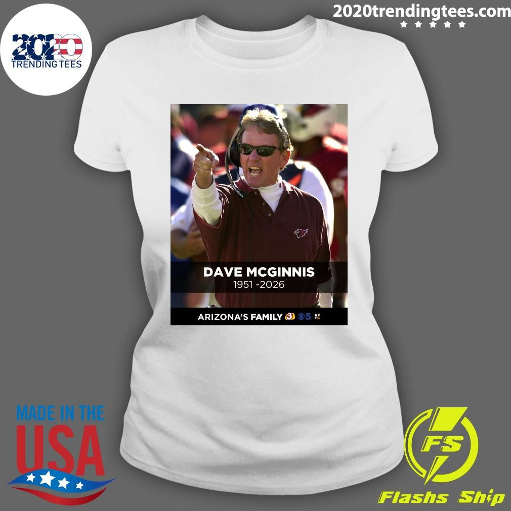 Rip Former Cardinals Head Coach Dave Mcginnis 1951-2026 Shirt