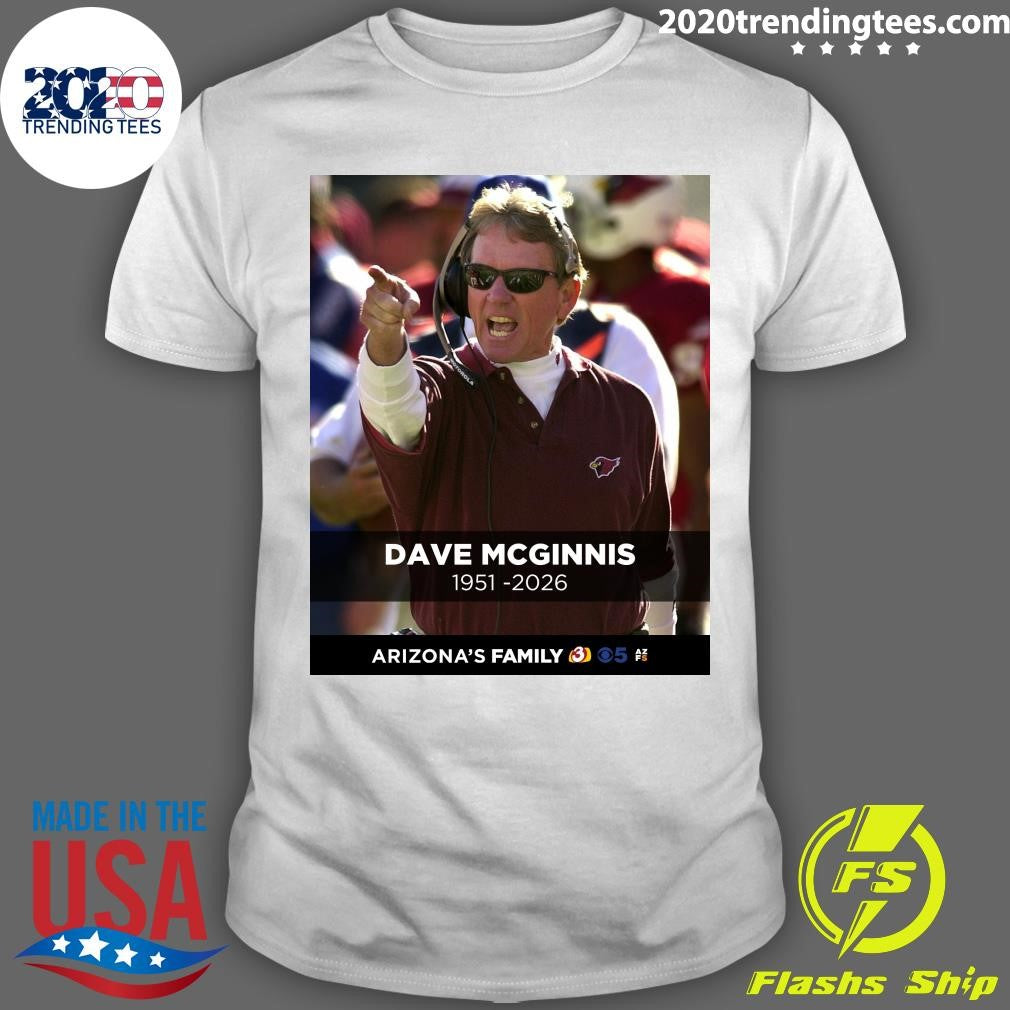 Rip Former Cardinals Head Coach Dave Mcginnis 1951-2026 Shirt
