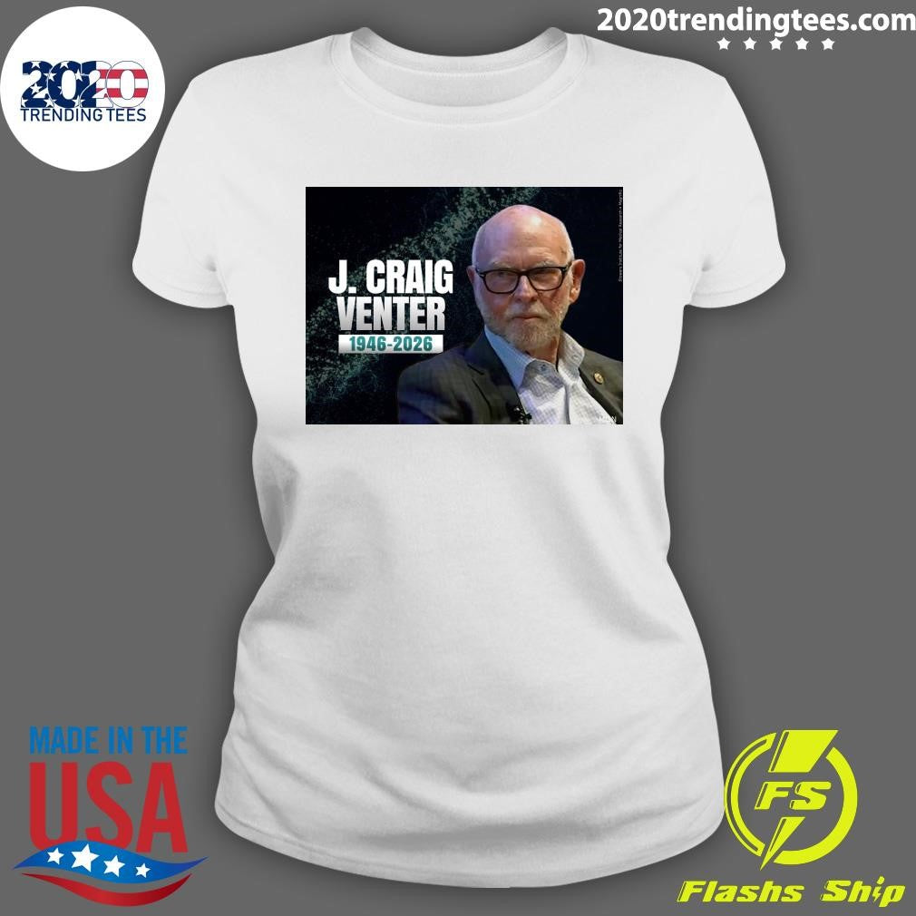 Rip J. Craig Venter 1946-2026 Shirt