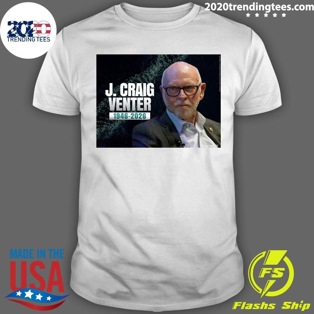 Rip J. Craig Venter 1946-2026 Shirt