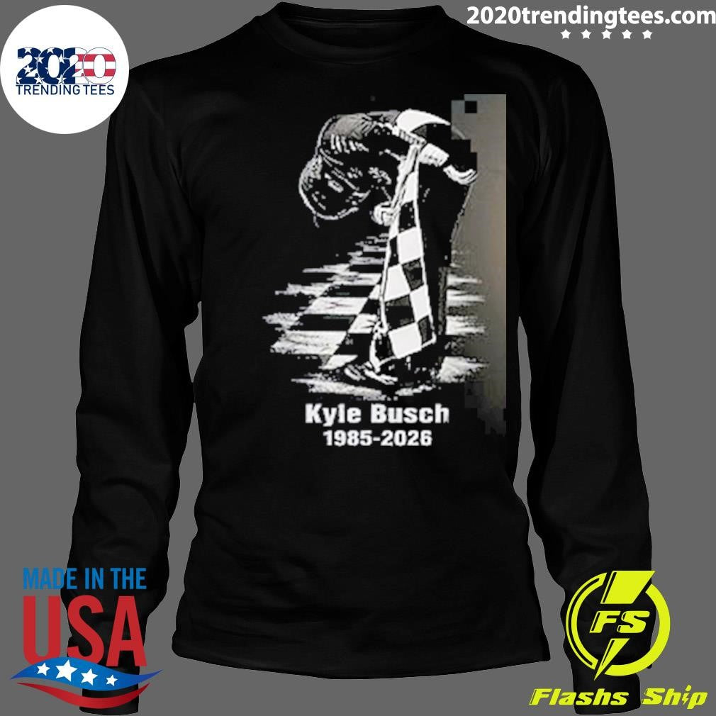 Rip Kyle Busch 1985-2026 Tribute Car Racing Vintage Shirt