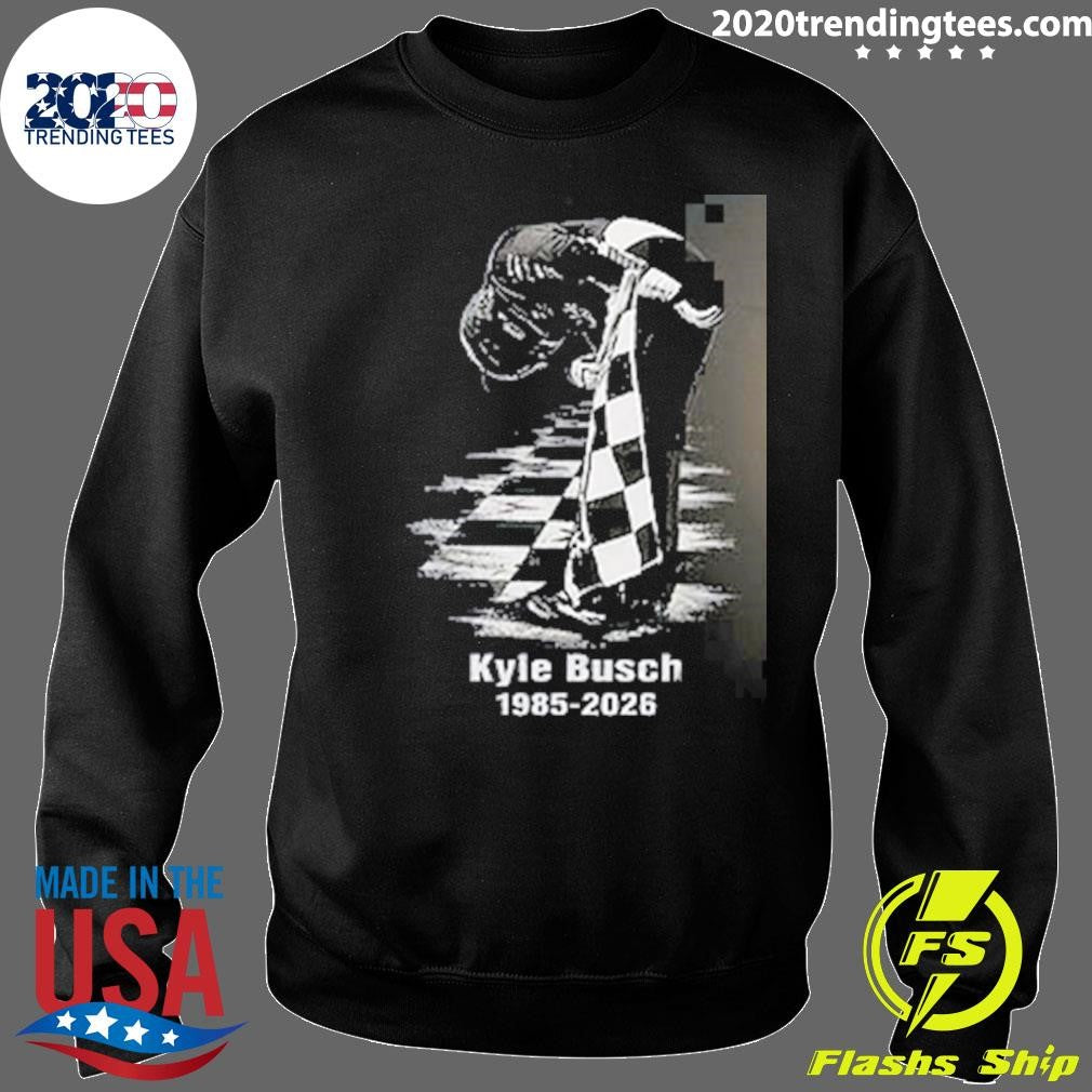 Rip Kyle Busch 1985-2026 Tribute Car Racing Vintage Shirt