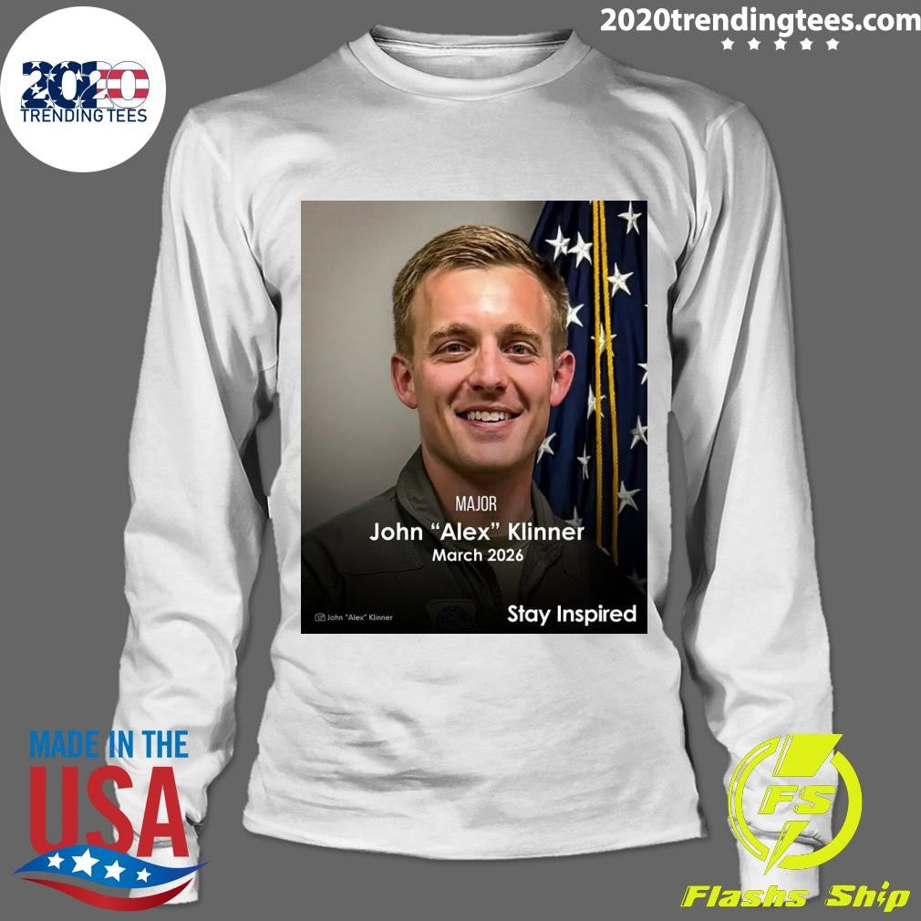 Rip Major John Alex Klinner March 2026 Shirt