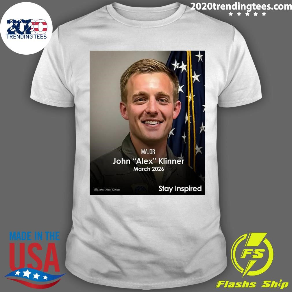 Rip Major John Alex Klinner March 2026 Shirt