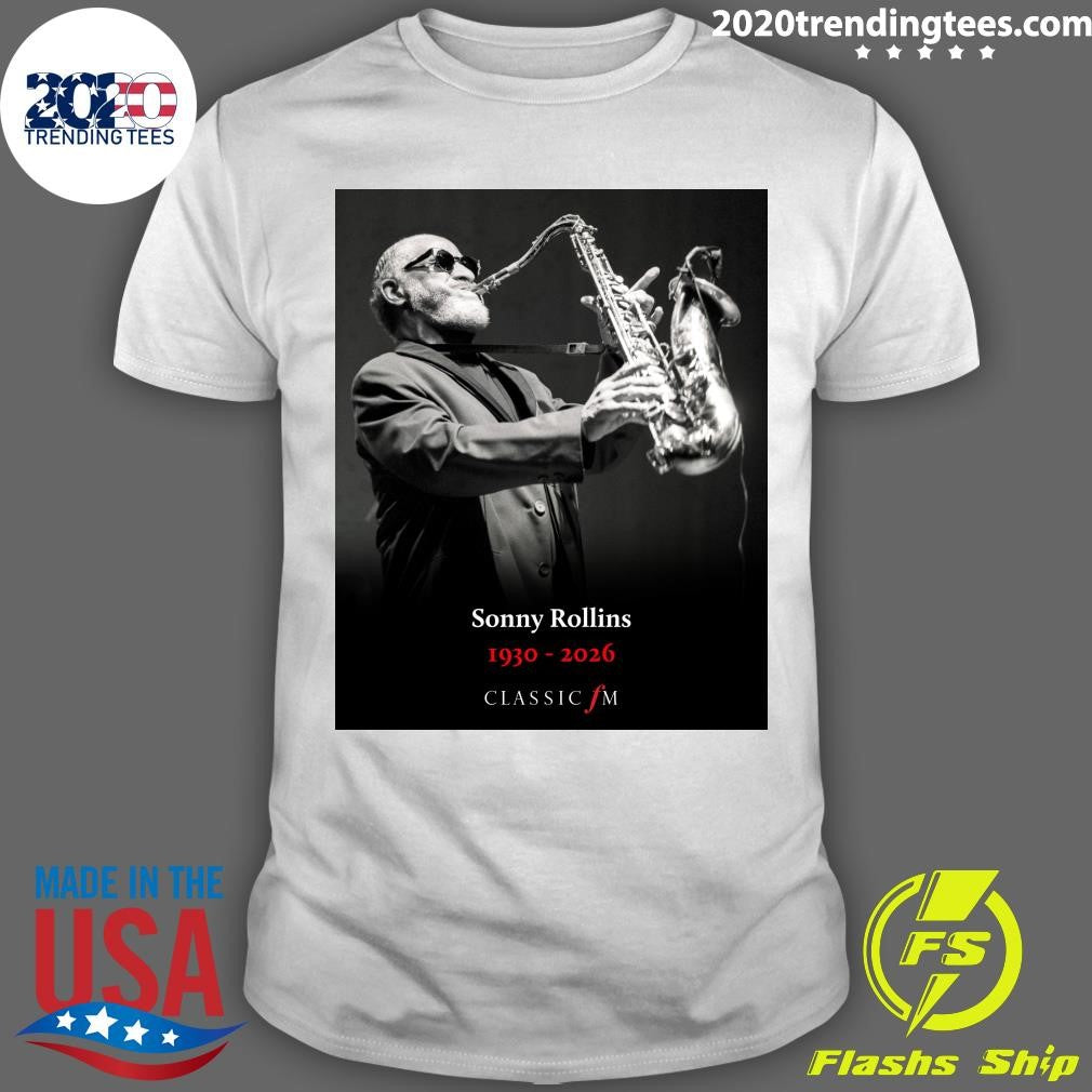 Rip Sonny Rollins 1930-2026 Shirt