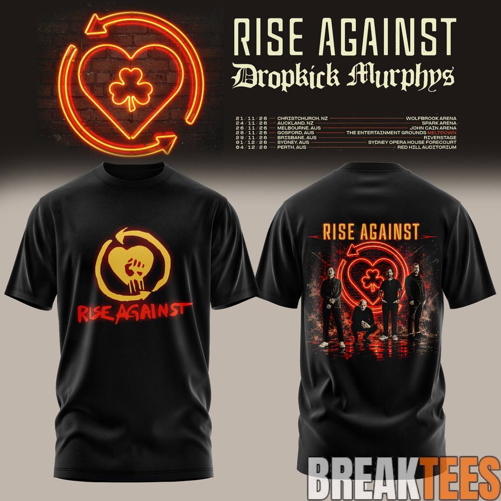 Rise Against x Dropkick Murphys Tour Shirt