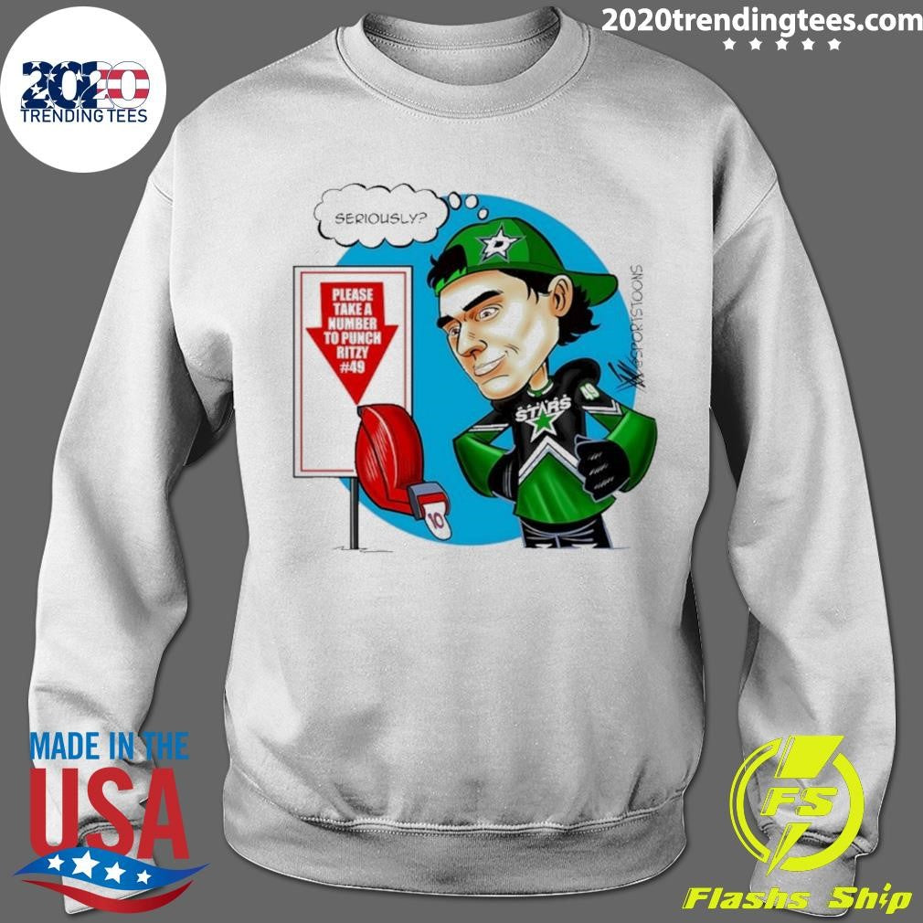 Ritzy Dallas Stars Take A Number To Punch Shirt