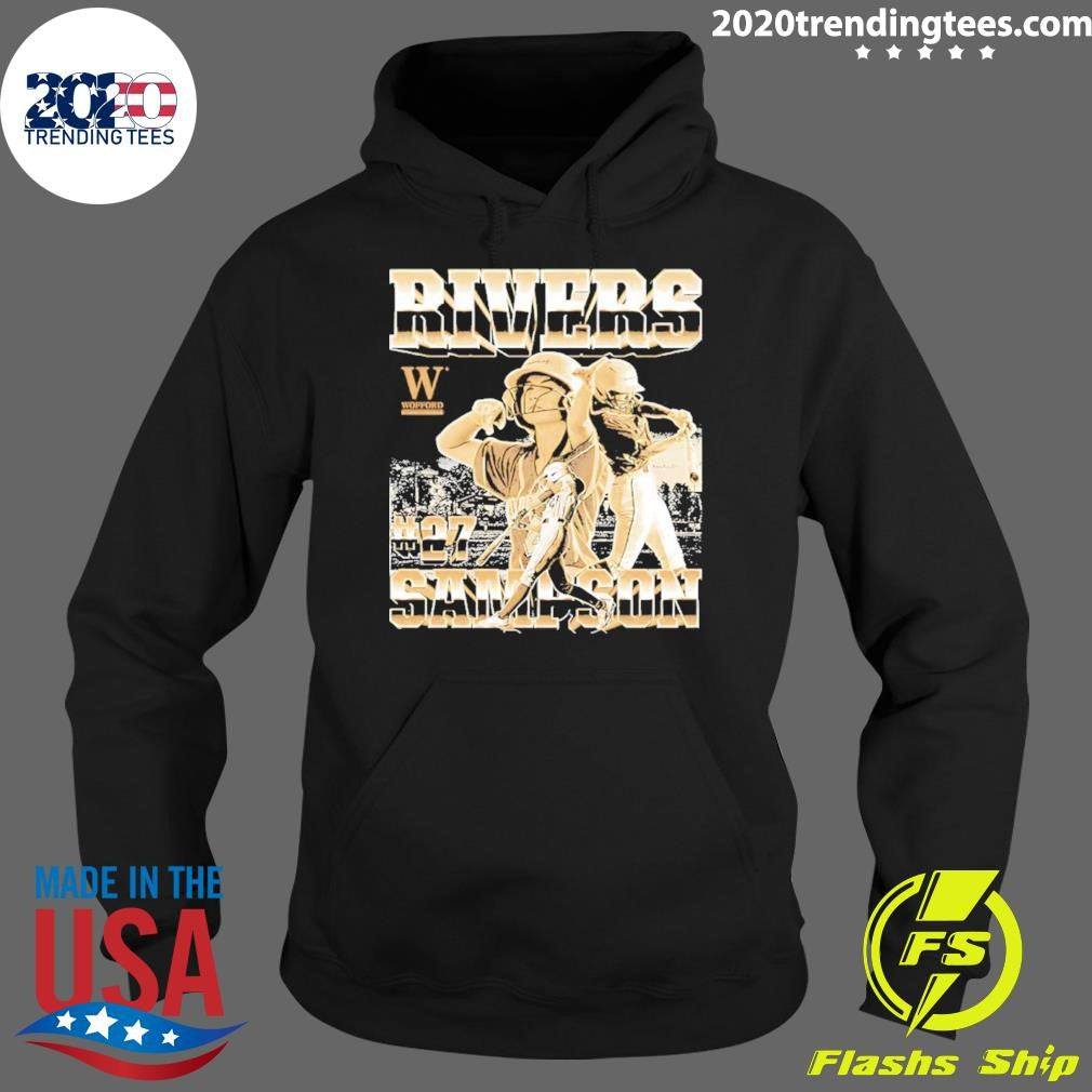Rivers Sampson Wofford Ncaa Softball Shirt