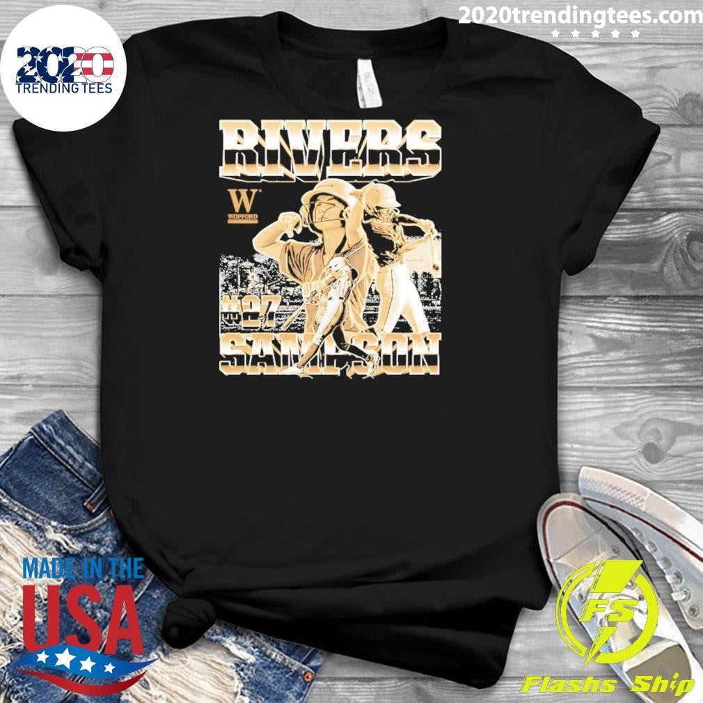 Rivers Sampson Wofford Ncaa Softball Shirt