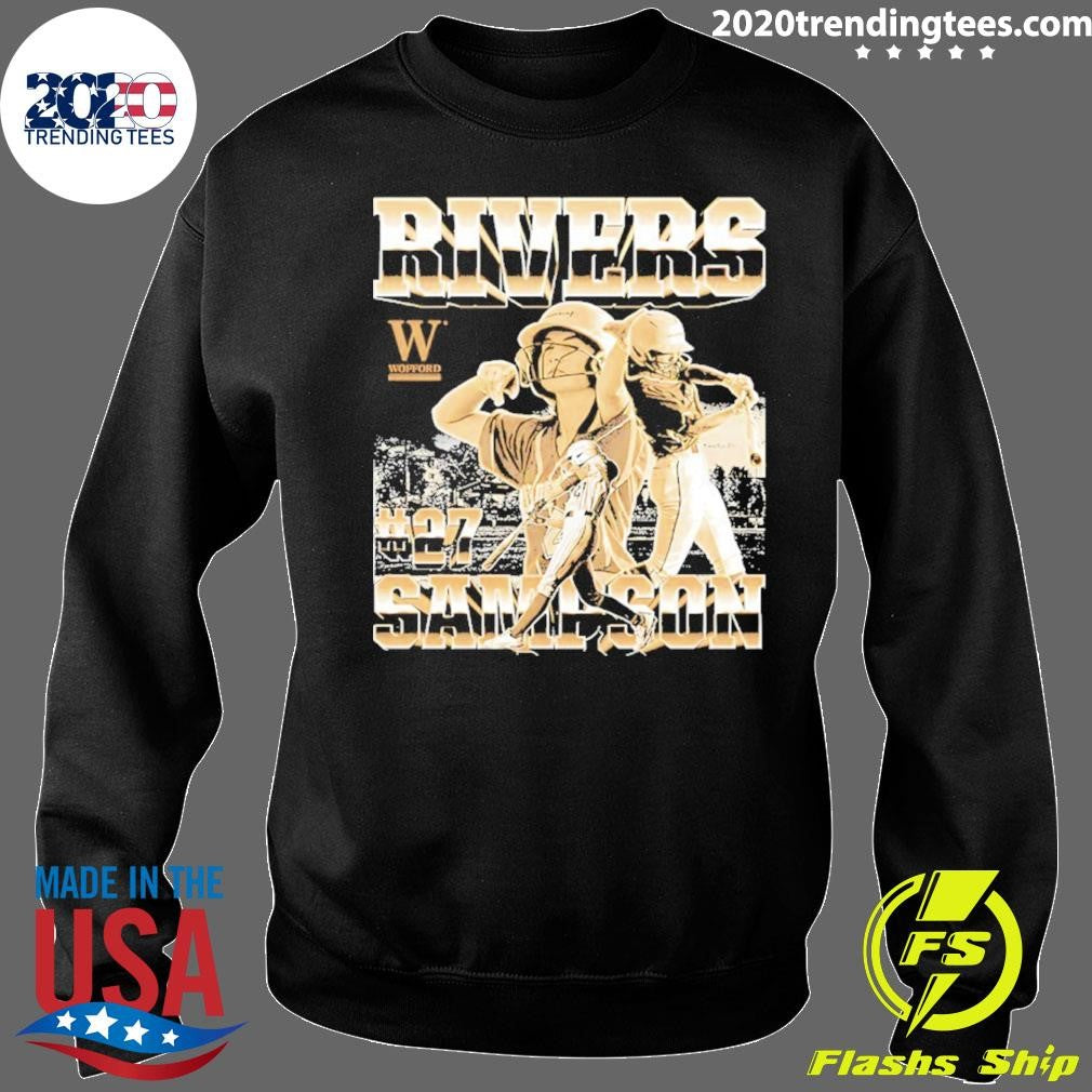Rivers Sampson Wofford Ncaa Softball Shirt